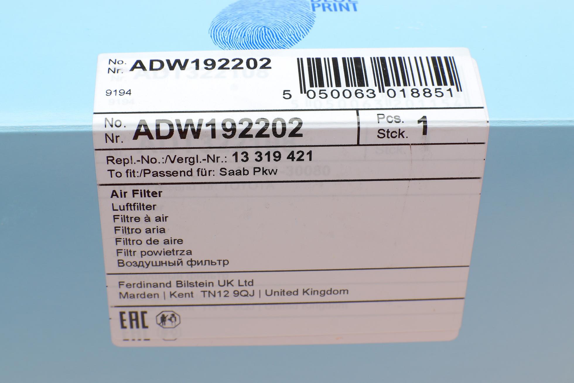 ADW192202 BLUE PRINT